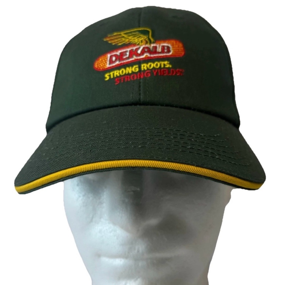 Dekalb Cap Hat Strong Roots Strong Yield K-Products Green Adj. Strapback USA